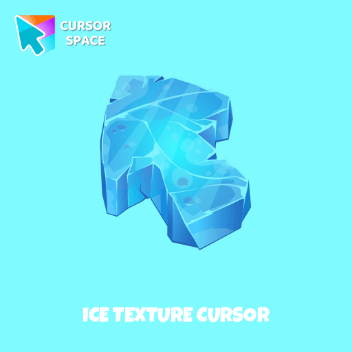 Ice Texture cursor arrow cursor